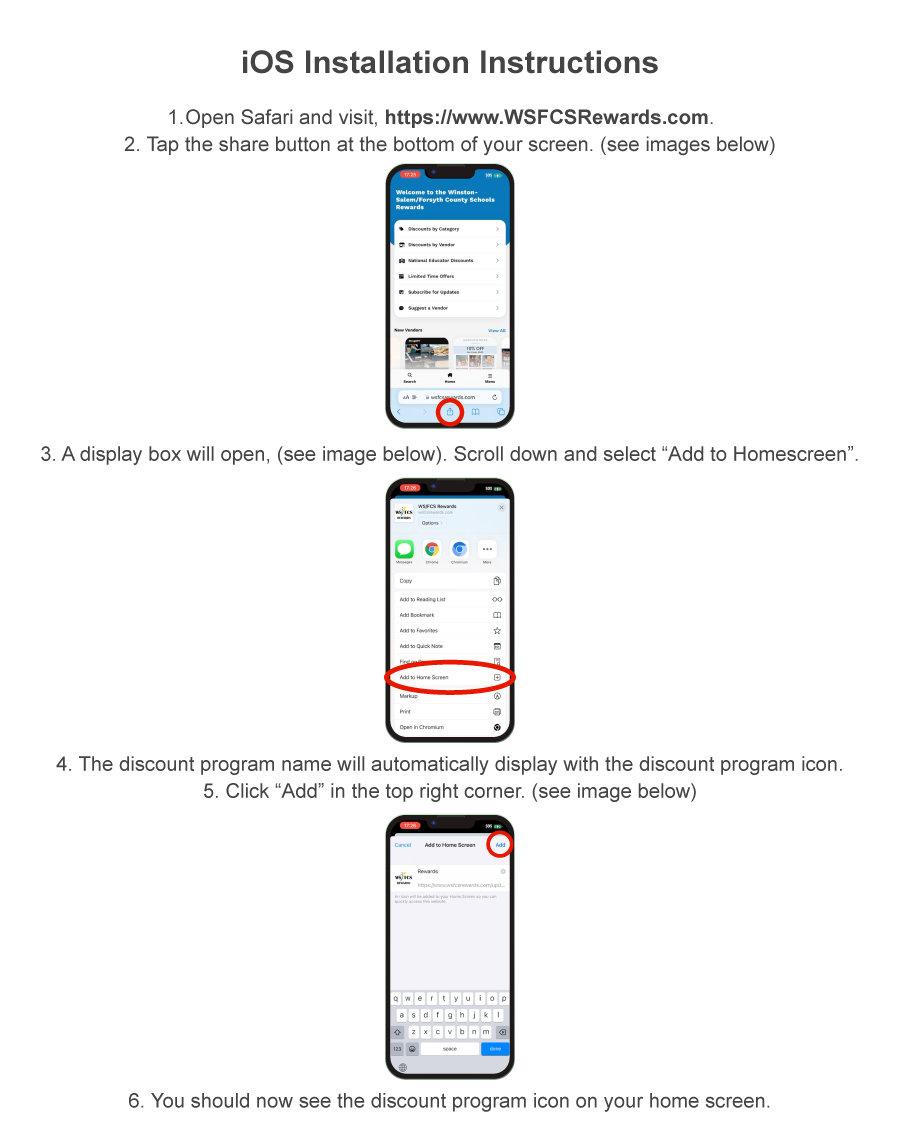 iOS Installation Instructions